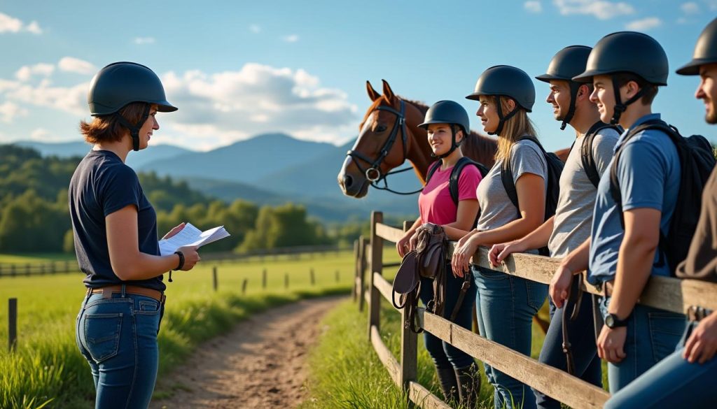 découvrez notre formation bpjeps tourisme équestre et apprenez tout ce qu'il faut savoir pour réussir dans ce domaine passionnant. de la pratique équine à la gestion de projets touristiques, nous vous accompagnons pour acquérir les compétences nécessaires et transformer votre passion en métier.