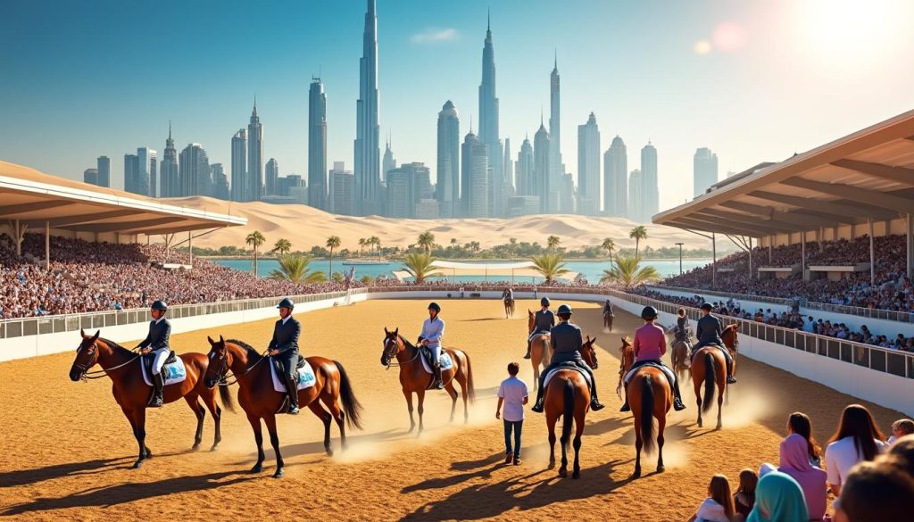 plongez dans l'univers équestre de dubaï : explorez les centres équestres, découvrez des activités passionnantes autour du cheval et restez informé sur les événements incontournables pour vivre une expérience unique.
