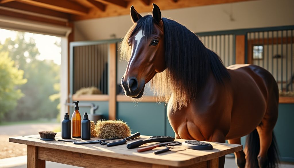 découvrez nos conseils pour choisir le meilleur démêlant adapté à la crinière de votre cheval, afin de garantir douceur, brillance et facilité de coiffage au quotidien.