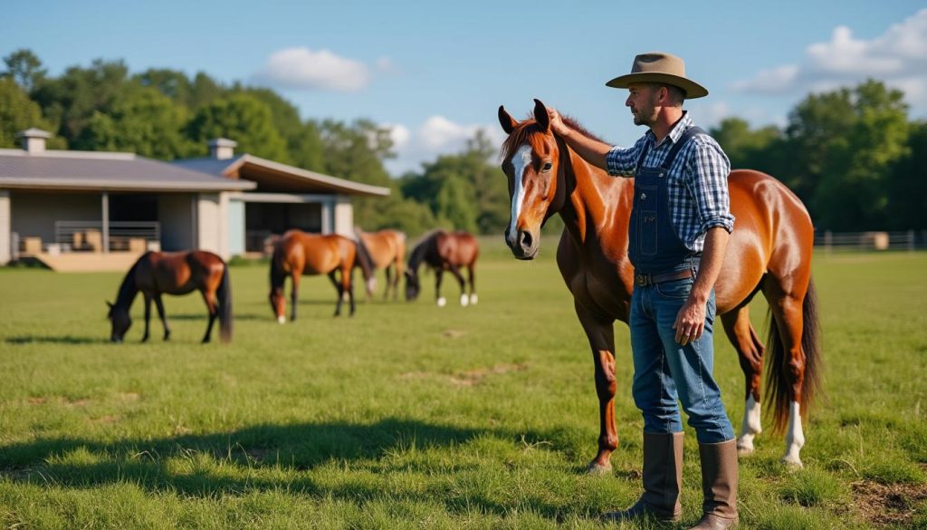 découvrez le salaire moyen d’un éleveur de chevaux en france, les facteurs qui influencent sa rémunération et les perspectives de revenus dans ce métier passionnant du secteur équin.