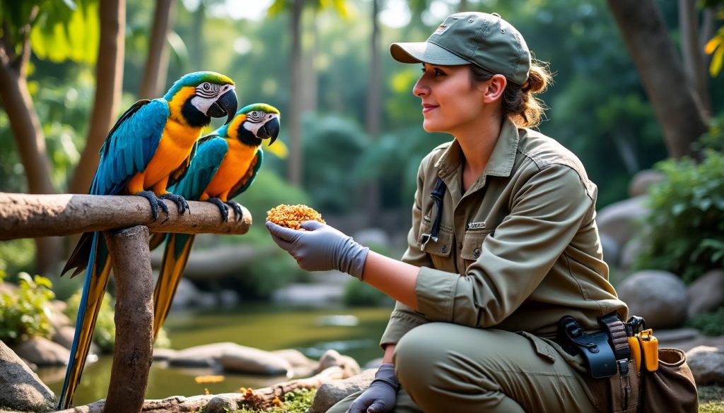 découvrez les métiers du zoo, les formations indispensables et le quotidien passionnant des soigneurs animaliers. explorez comment travailler avec les animaux et les exigences de ce secteur.