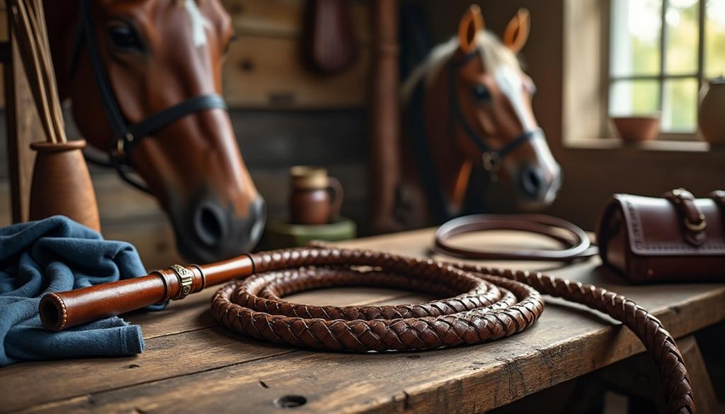 découvrez l'histoire de la chambrière, ses utilisations variées et nos conseils pratiques pour bien choisir cet accessoire équestre essentiel.